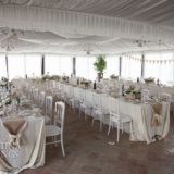 Destination Weddings Italy, Marquee Wedding Ideas. The marquee can reflect different themes as per each bride's taste.
